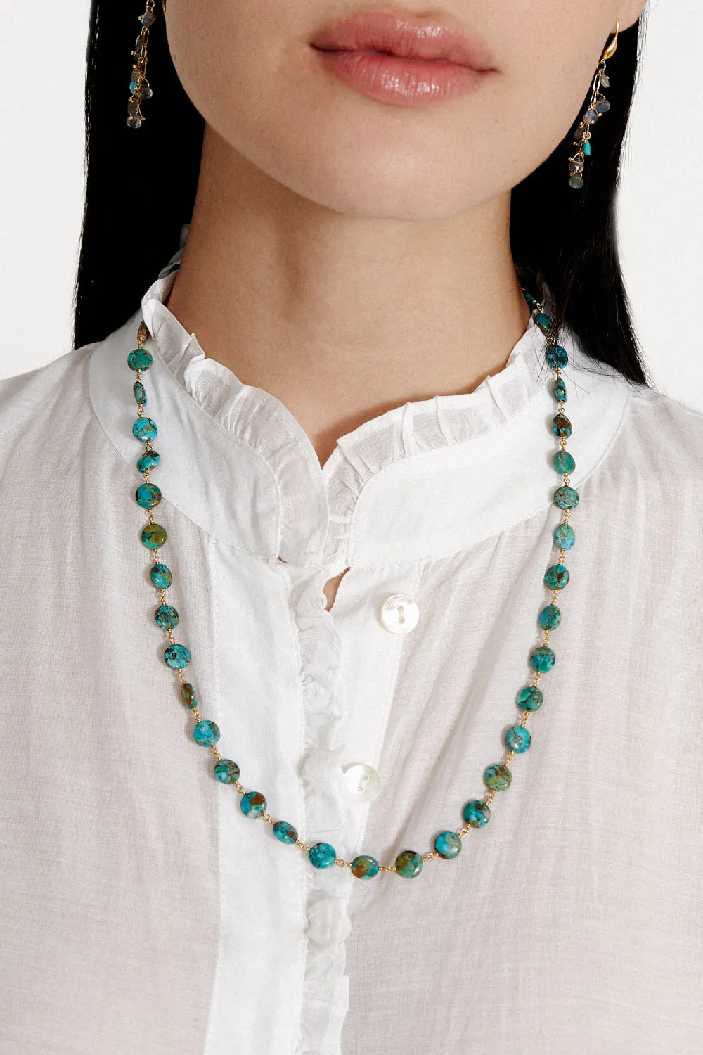 Santa Fe Necklace Turquoise