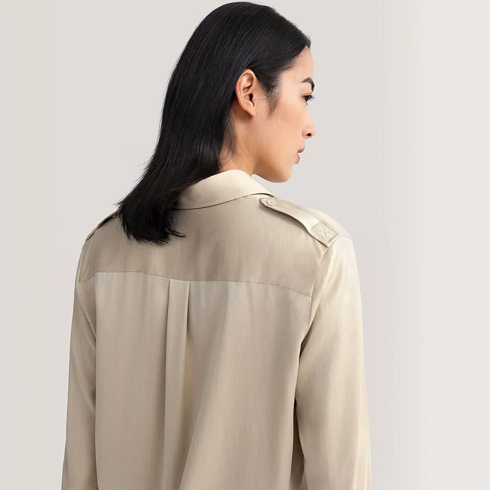 Silk Cargo Shirt