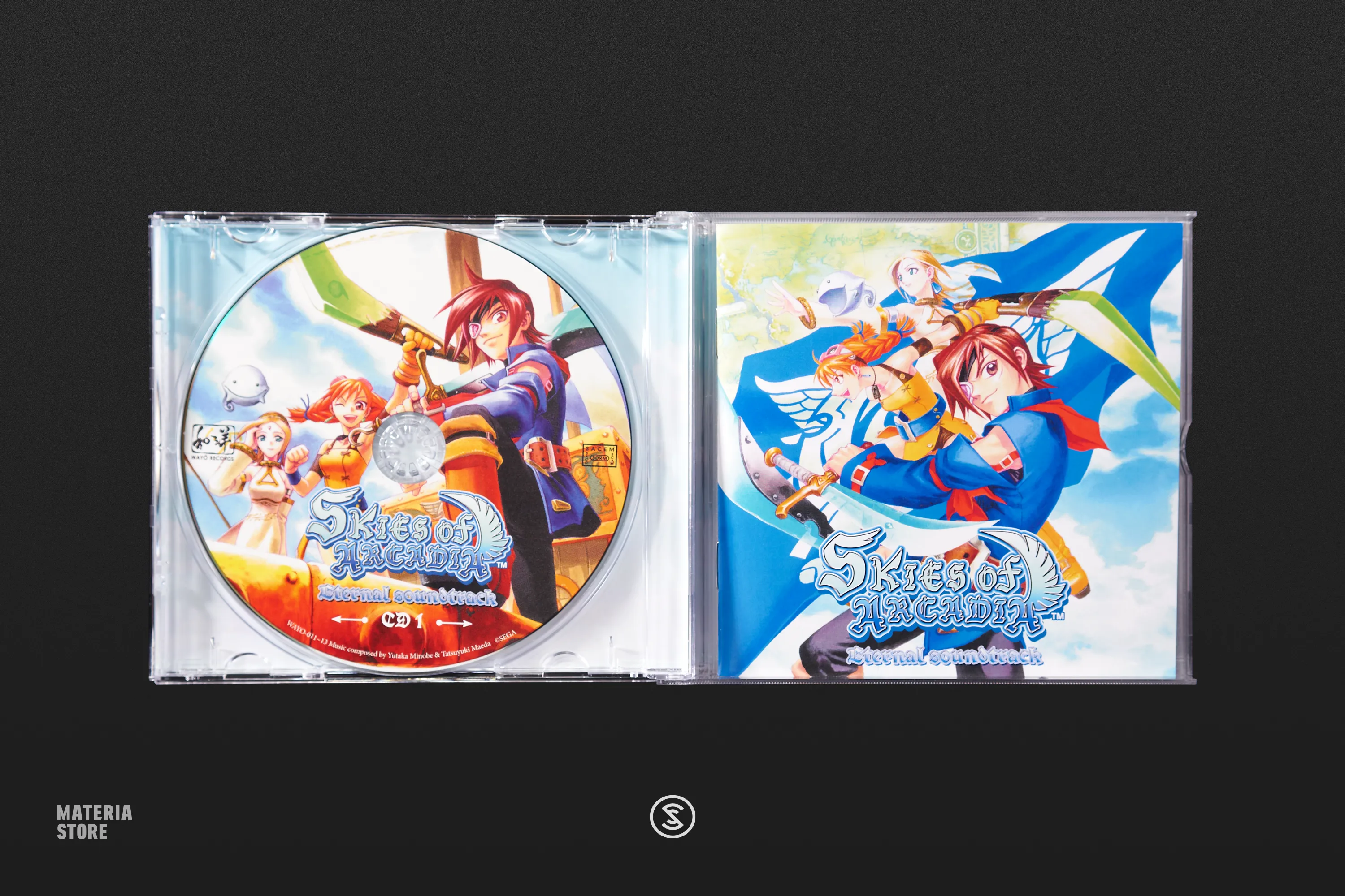 Skies of Arcadia Eternal Soundtrack - Yutaka Minobe & Tatsuyuki Maeda (3x Compact Disc)