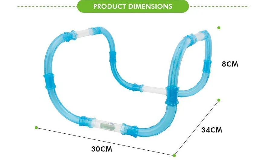 Speed Tube Racing Set - 37 Pieces