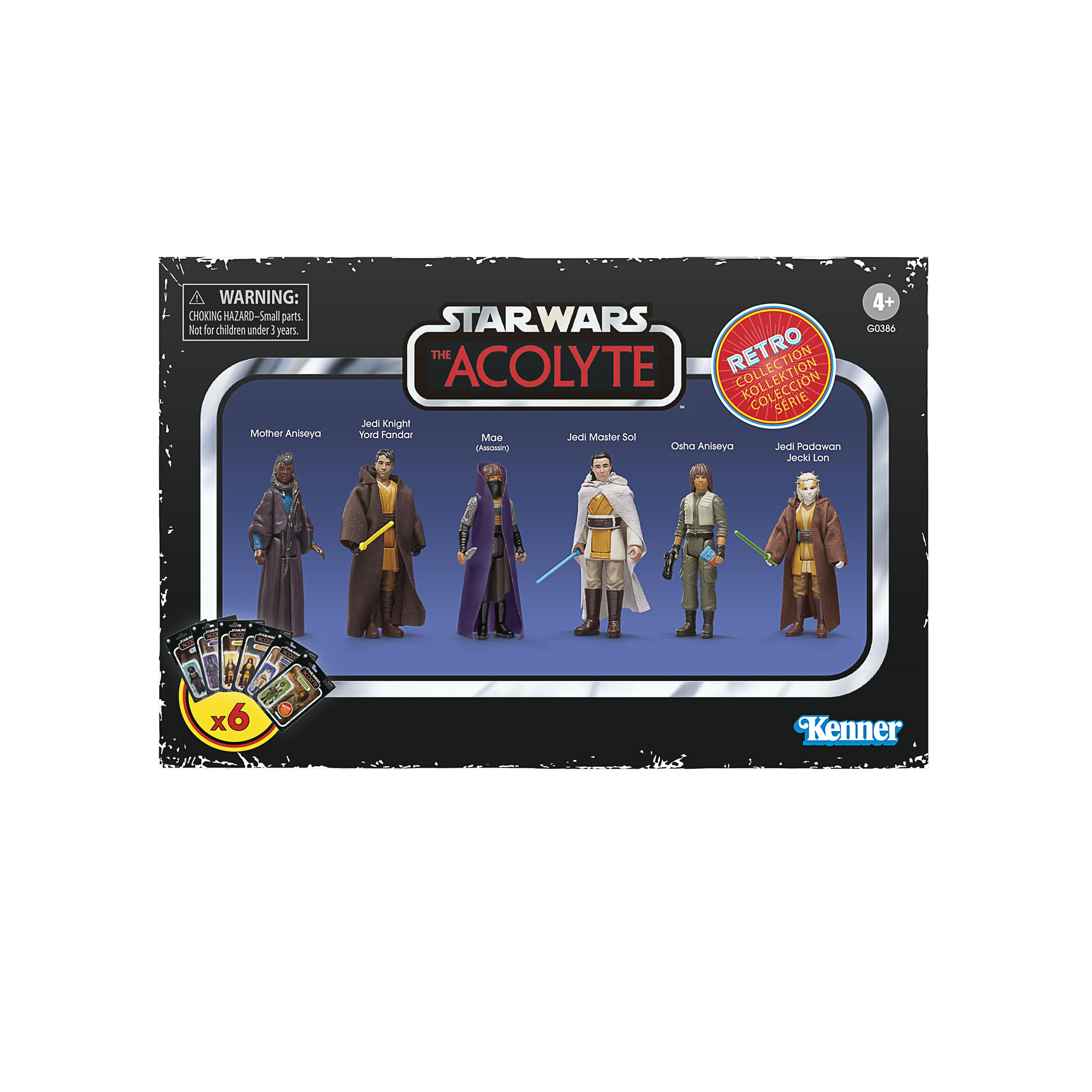 Star Wars Retro Collection Star Wars: The Acolyte Figure Multipack - Presale