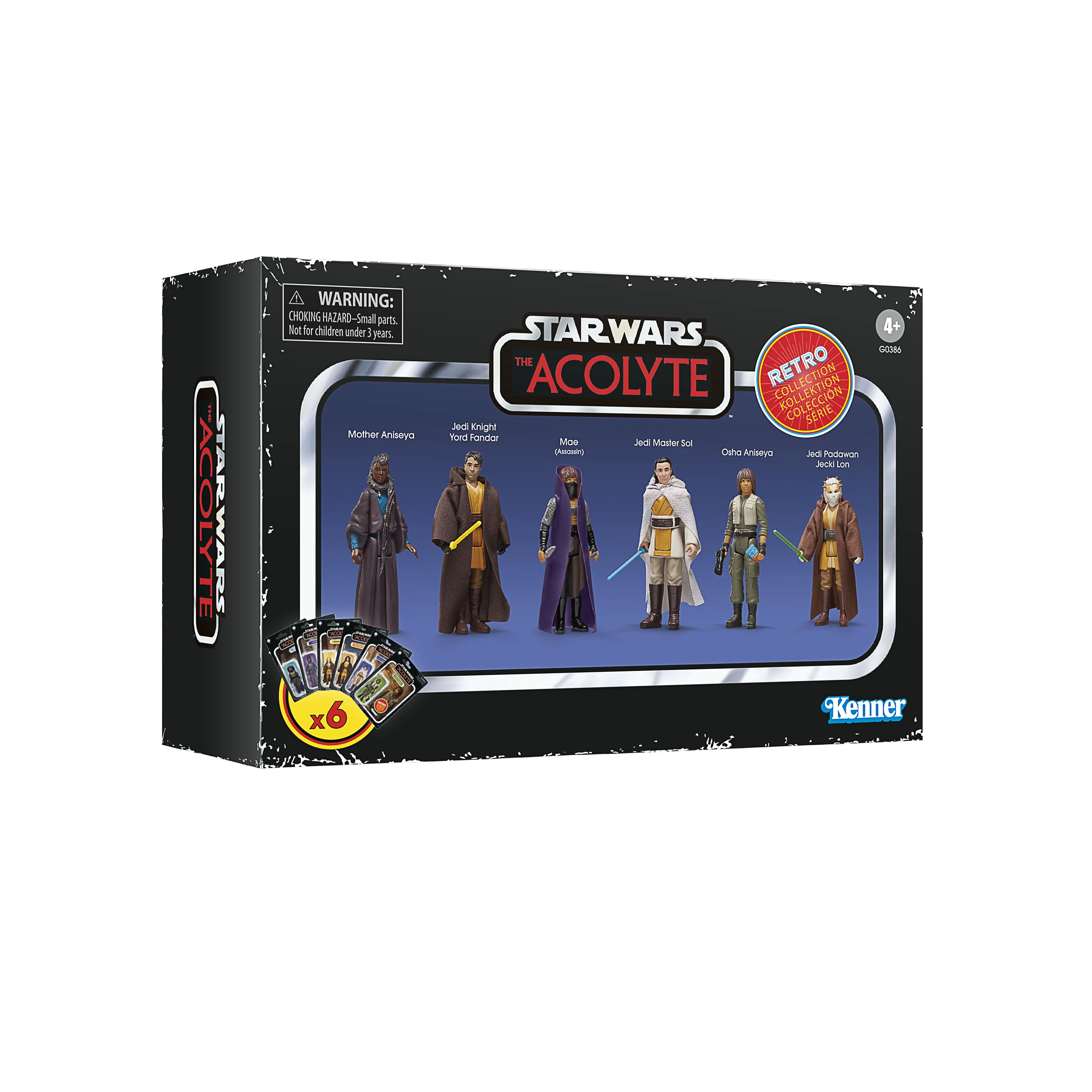 Star Wars Retro Collection Star Wars: The Acolyte Figure Multipack - Presale