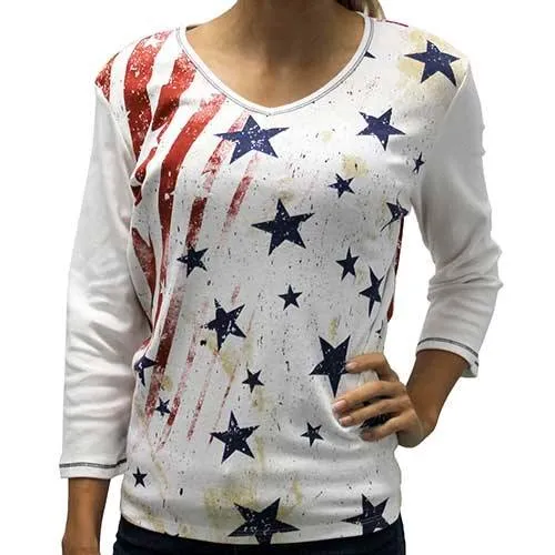 Vintage Stars and Stripes Top