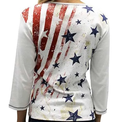 Vintage Stars and Stripes Top