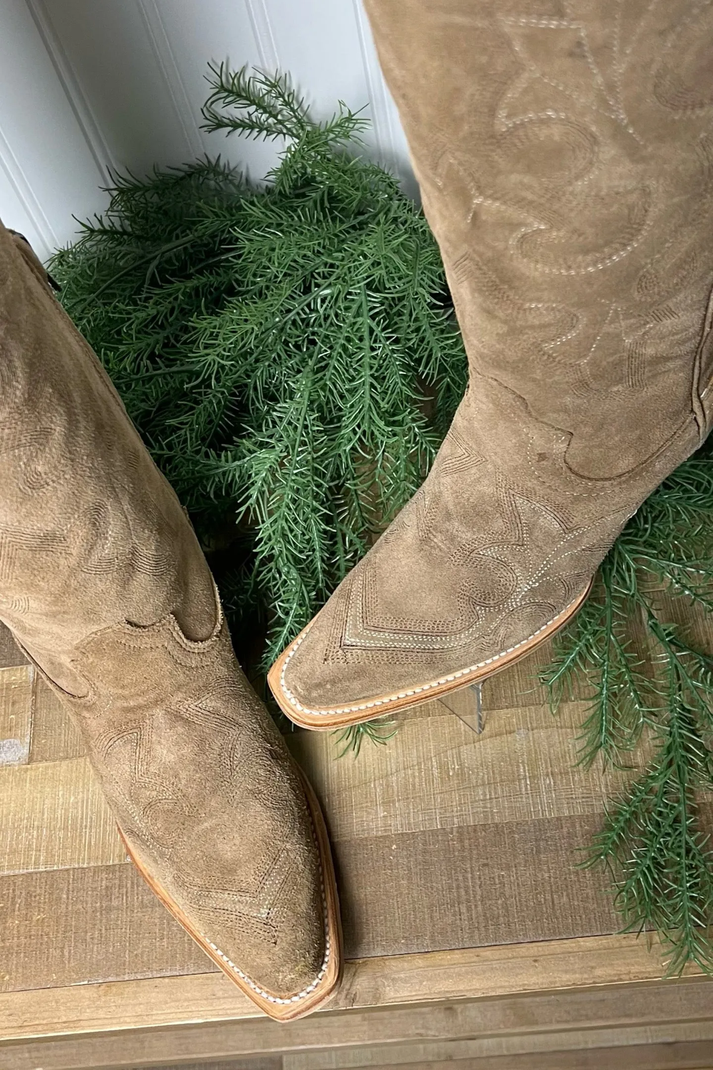 Women's Tall Sand Suede Western Boot By Corral