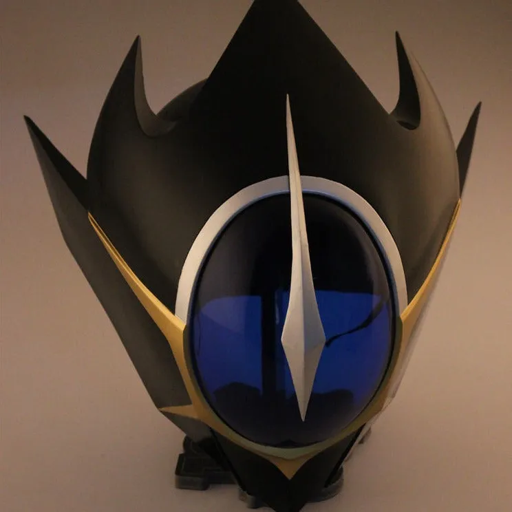 Xcoser Evere Code Geass Mask Cosplay Helmet – Lelouch Zero Full Scale 1:1 Replica Halloween Anime Collectibles Props